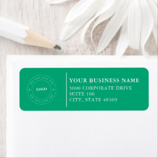 Professional Business Logo Return Address Label