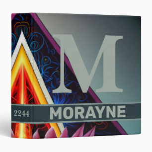 Professional Business Logo Template Monogrammed Binder