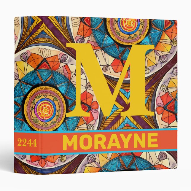 Professional Business Logo Template Primary Colour Binder (Front/Spine)