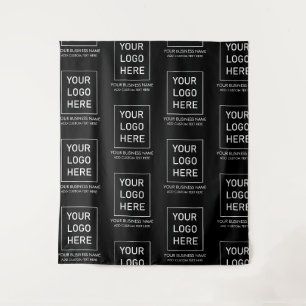 Professional Business Logo & Text Company  Black Tapestry