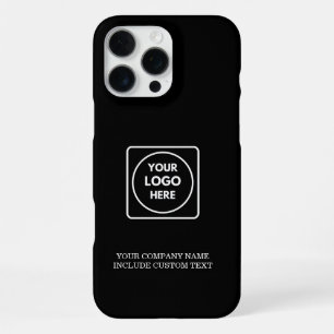 Professional Business Logo Text iphone case