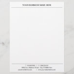 Professional Business Name Logo Address Letterhead<br><div class="desc">Custom Colours and Font - Your Business Office Letterhead with Logo (back side ) - Add Your Business Name - Company / Address - Contact Information / Logo - Image - Resize and move or remove and add elements - image / text with Customization tool. Choose colours / font /...</div>
