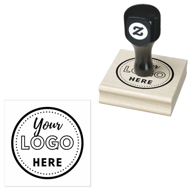 Professional Business Promotional Corporate Logo Rubber Stamp (Stamped)