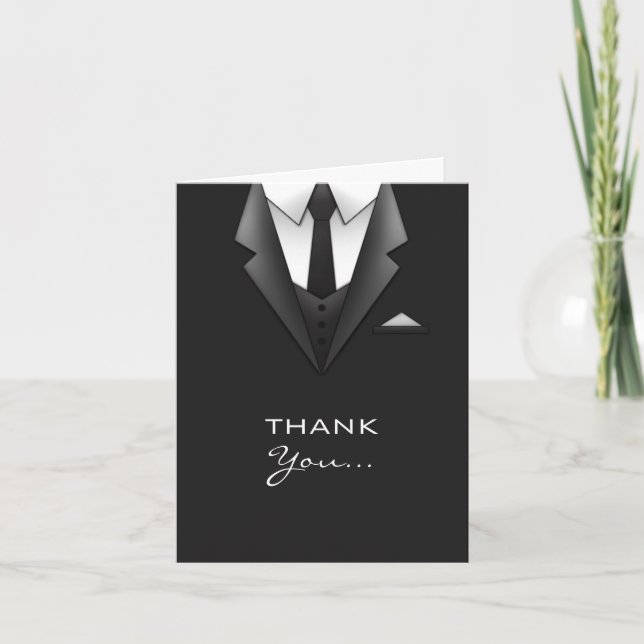 Professional Business Thank You Card Template (Front)