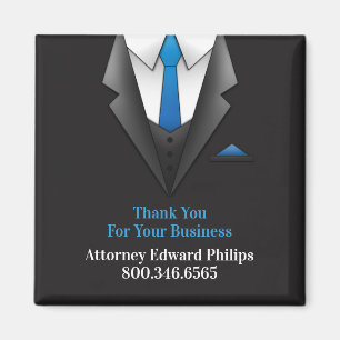 Professional Businessman Suit Magnet Template