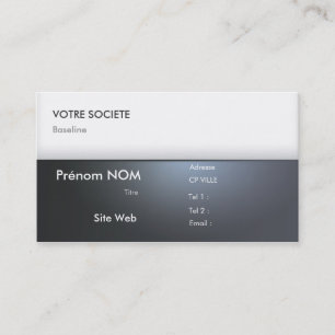 Professional calling card - Card Business