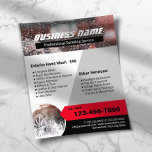 Professional Car Wash Auto Detailing Cleaning Flyer<br><div class="desc">Auto Detailing Professional Car Wash Cleaning Service Flyers.</div>