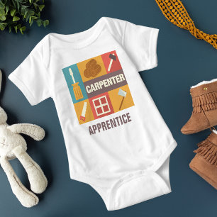Professional Carpenter Iconic Designed Baby Bodysuit