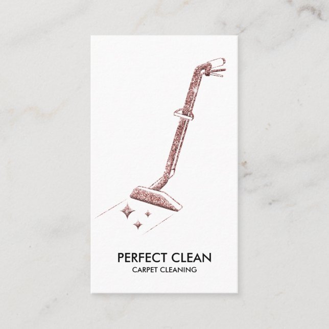 Professional Carpet Cleaning and Floor Cleaning  B Business Card (Front)