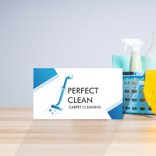 Professional Carpet Cleaning and Floor Cleaning B Business Card