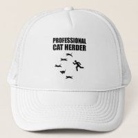 Professional Cat Herder Funny Herding Cats