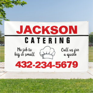 Professional Catering Service Banner