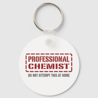 Professional Chemist Keychain