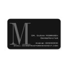 Professional Chiropractic Business Cards Gold