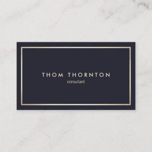 Navy Blue Business Cards & Profile Cards | Zazzle CA