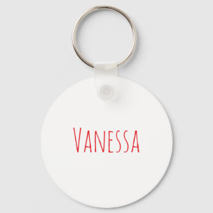 Professional classical calligraphy name custom red keychain