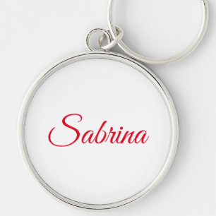 Professional classical handwriting name custom keychain
