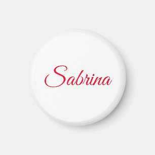 Professional classical handwriting name custom magnet