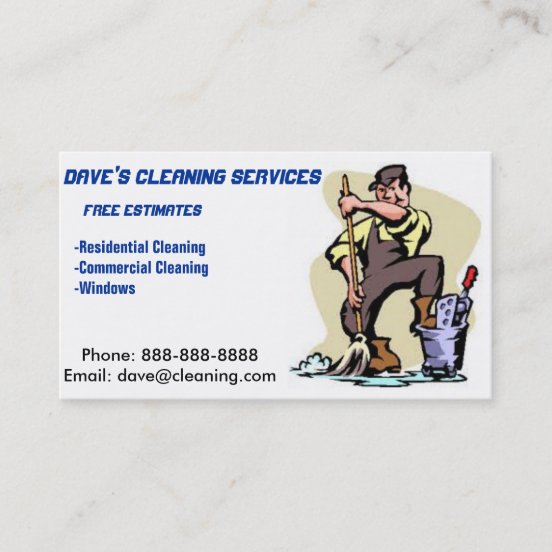 Window Cleaning Business Cards Profile Cards Zazzle CA