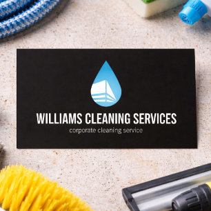 Professional Cleaning Service, Pressure Washing Business Card