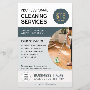Professional Cleaning Services Flyer