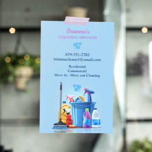 Professional Cleaning Services Flyer Template