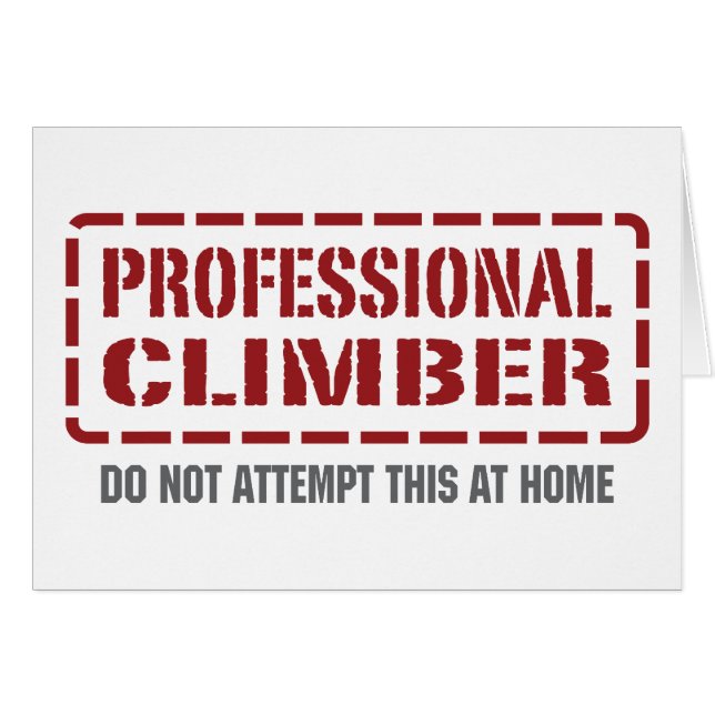 Professional Climber (Front Horizontal)
