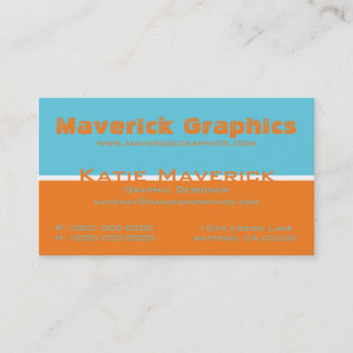 Professional Colour Duos Business Card