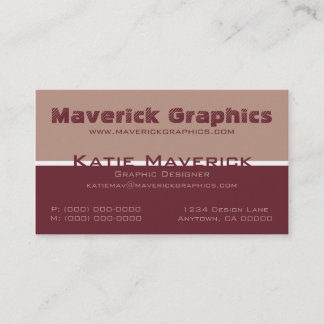 Professional Colour Duos Business Card