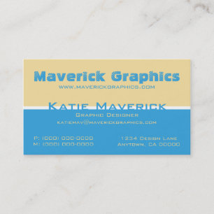 Professional Colour Duos Business Card
