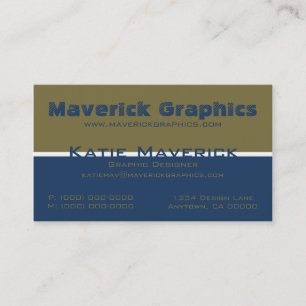 Professional Colour Duos Business Card