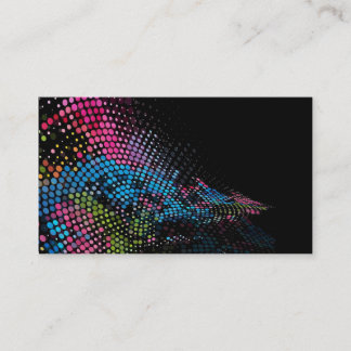 professional colourful double-sided business card