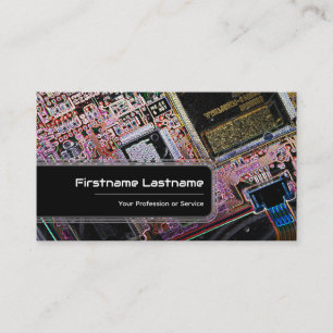 Professional computer hardware experts business ca card