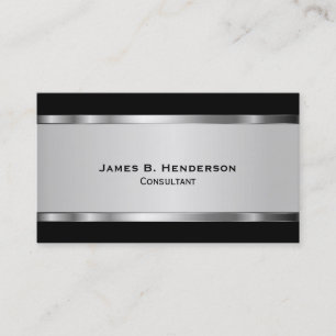 Professional Consultant Business Card