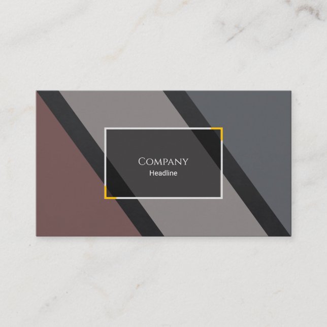 Professional Consultant Business Card (Front)