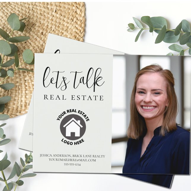 Professional Contact Info Photo Real Estate Postcard (Professional Contact Info Photo Real Estate Postcard)