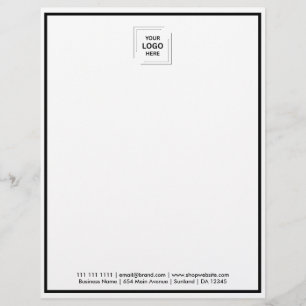 Professional Corporate Business Letter Template Letterhead