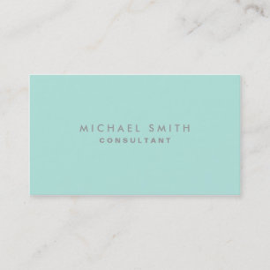 Professional Cosmetologist Elegant Fashion Plain Business Card