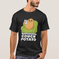 Professional Couch Potato Lazy Day Gift Funny Meme