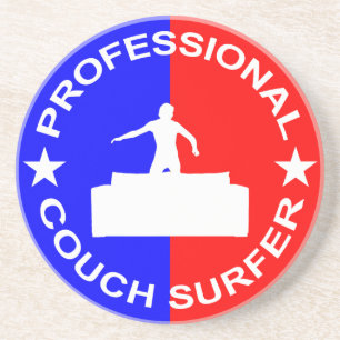 Professional Couch Surfer Coaster