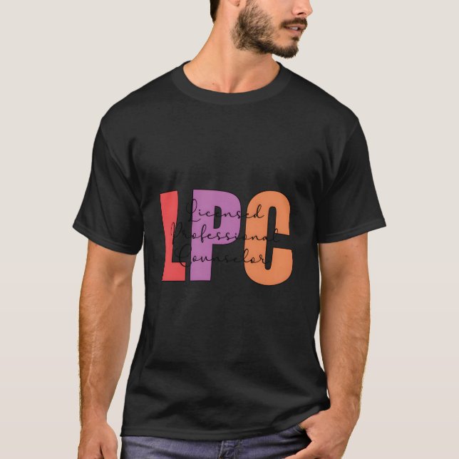 Professional Counselor Best Lpc T-Shirt (Front)