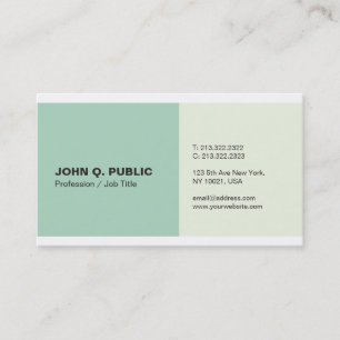 Professional Creative Modern Elegant Design Business Card