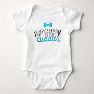 "Professional Cuddler" Baby Boy Bodysuit