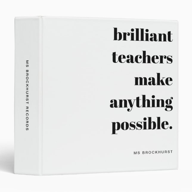 Professional Custom  Business Binder (Front/Spine)