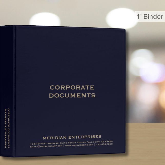 Professional Custom Business Binder (Creator Uploaded)