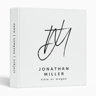 Professional Custom Business Binder