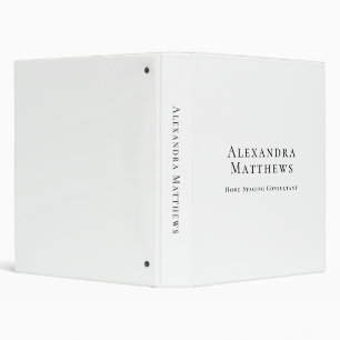 Professional Custom  Business Binder