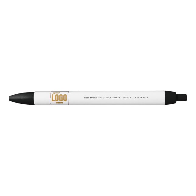 Professional Custom  Business Black Ink Pen (Front)