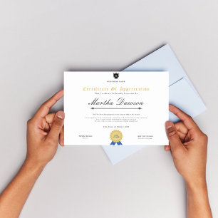 Professional Custom Business Certificate