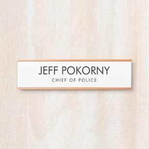 Professional Custom  Business Door Sign